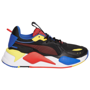 PUMA Boys PUMA RS-X - Boys' Grade School Shoes Black/Blue/Red Size 05.5