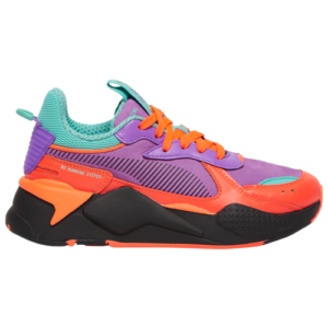 PUMA Boys PUMA RS-X - Boys' Grade School Shoes Purple Glimmer/Energy Red/Blue Turquoise Size 04.5