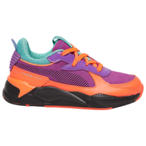 PUMA Boys PUMA RS-X - Boys' Preschool Shoes Purple Glimmer/Energy Red/Blue Turquoise Size 12.0