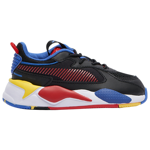 PUMA Boys PUMA RS-X - Boys' Toddler Shoes Black/Poppy Red/Dazzling Blue Size 06.0