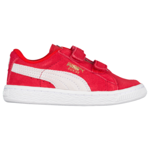 PUMA Boys PUMA Suede Classic - Boys' Toddler Shoes High Risk Red/White Size 05.0