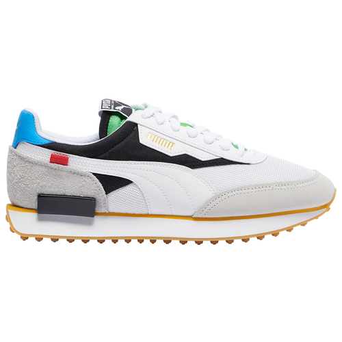 PUMA Mens PUMA Future Rider - Mens Running Shoes White/Black Size 11.0