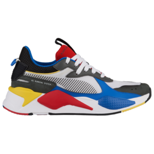 PUMA Mens PUMA RS-X - Mens Shoes White/Royal/High Risk Red Size 10.0