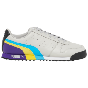 PUMA Mens PUMA Roma Hacked - Mens Running Shoes Grey/Purple/Blue Size 13.0