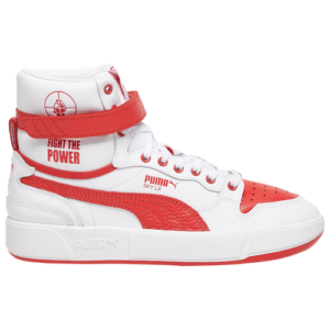 PUMA Mens PUMA Sky LX x Public Enemy - Mens Shoes White/Red Size 10.0