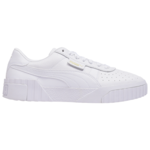 PUMA Womens PUMA Cali - Womens Shoes White/White Size 05.5