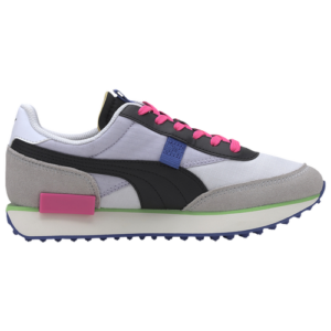 PUMA Womens PUMA Future Rider - Womens Running Shoes White/Gray Violet/Black Size 08.0