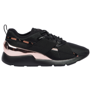 PUMA Womens PUMA Muse X-2 - Womens Shoes Black/Rose Gold Size 05.5