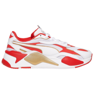 PUMA Womens PUMA RS-X3 - Womens Shoes White/High Risk Red/Team Gold Size 06.0