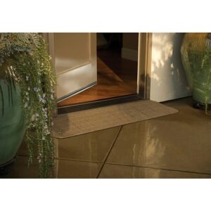 PVI Rubber Threshold 12 x 42 inches - 1.0 ea