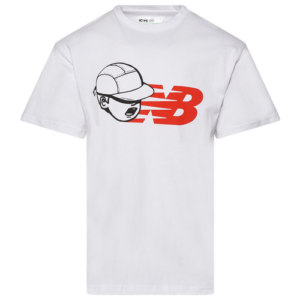 PaperBoy NB Mens PaperBoy NB Short Sleeve T-Shirt - Mens White Size XL