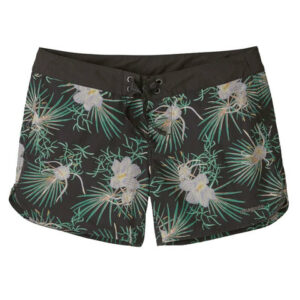 Patagonia Wavefarer 5" Boardshorts - Women's Bayou Palmetto/ink Black