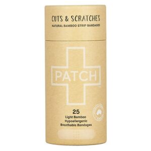 Patch Natural Bamboo Adhesive Bandages - 25.0 ea