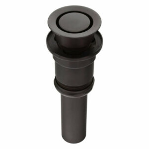 Patented Pop Down Drain, Fully Finished, Oil Rubbed Bronze