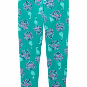 Peacock Capri Leggings