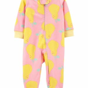 Pear 2-Way Zip Cotton Sleep & Play