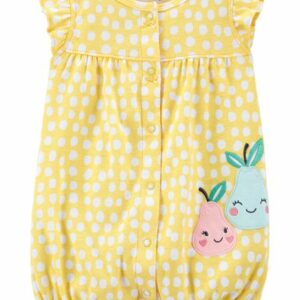 Pear Snap-Up Romper