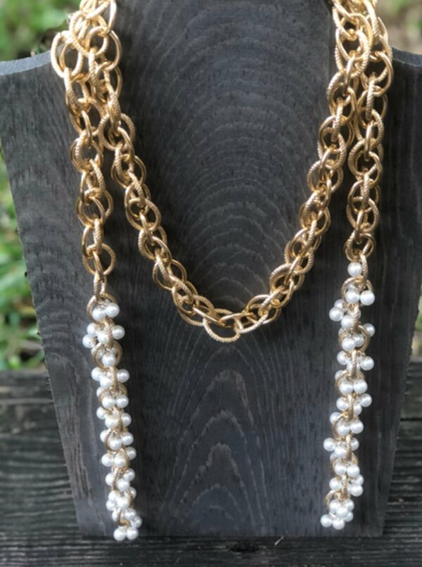 Pearl Lattice Necklace