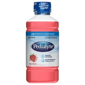 Pedialyte Oral Electrolyte Solution Strawberry - 1.1 qt