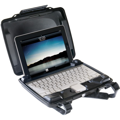 Pelican 10" i1075 Hardback Case for Apple iPad 3 (New iPad) - Black