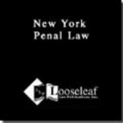 Penal Law of State of NY 2019 - With 19/20 Supplement