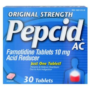 Pepcid AC Original Strength For Heartburn Prevention & Relief - 30.0 ea