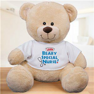 Personalized Beary Special Nurse Teddy Bear