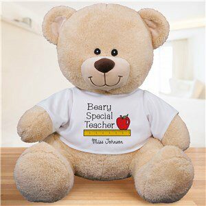 Personalized Beary Special Teacher Teddy Bear