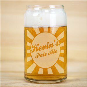 Personalized Beer Glass