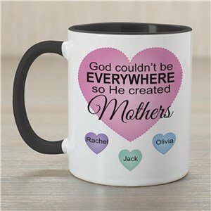 Personalized God Couldn't Be Everywhere Mug