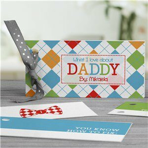 Personalized What I Love About Daddy Book