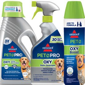 Pet Stain Removal Pack for Upright Carpet Cleaners