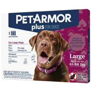 PetArmor Plus Flea & Tick Spot On Dog 45-88 lb - 3.0 ea