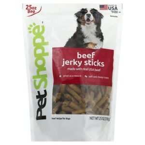 PetShoppe Beef Jerky Sticks - 25.0 oz x 10 pack