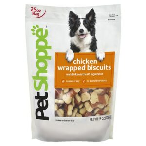 PetShoppe Chicken Wrapped Biscuits - 25.0 OZ