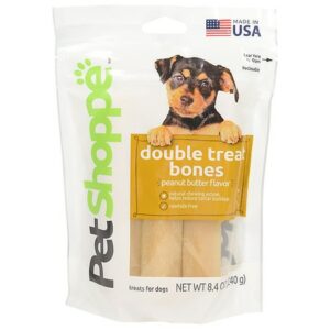 PetShoppe Double Treat Bones - 8.4 oz