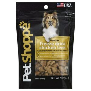 PetShoppe Premium Freeze Dried Chicken Liver Treats - 2.0 oz