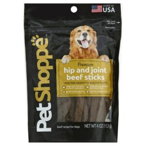 PetShoppe Premium Hip & Joint Beef Sticks - 4.0 oz