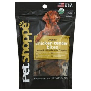PetShoppe Premium Organic Chicken Tender Bites - 5.0 oz