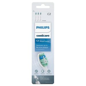 Philips Sonicare C2 Optimal Plaque Control Replacement Brush Heads - 3.0 ea