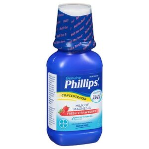Phillips Milk Of Magnesia Concentrated Laxative Strawberry - 8.0 fl oz