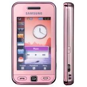 Pink - Samsung Star GT-S5230 Cell Phone, Touchscreen, Bluetooth, 3.2 MP Camera, Quad-Band, GSM World Phone - Unlocked