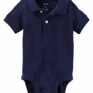 Piqué Polo Bodysuit