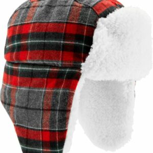 Plaid Sherpa Trapper Hat