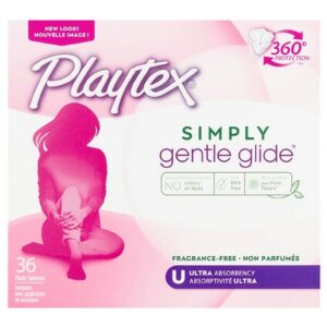 Playtex Simply Gentle Glide Ultra Tampons Unscented - 36.0 ea