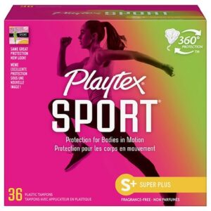 Playtex Sport Super Plus Tampons Unscented, Super Plus - 36.0 ea