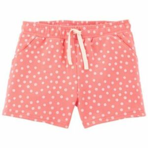 Polka Dot Pull-On Shorts