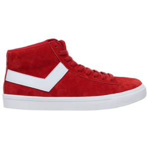 Pony Mens Pony Classic High Suede - Mens Shoes Red/White Size 10.0