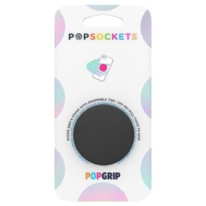 PopSockets Black PopGrip - 1.0 ea