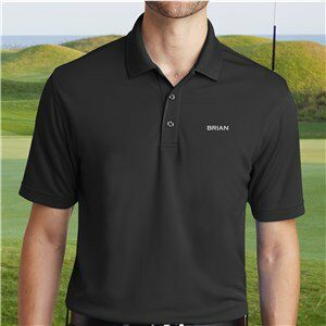 Port Authority Personalized Black Polo Shirt